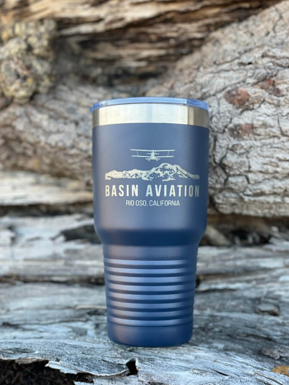Navy 30 oz. Tumbler with Brand or Logo