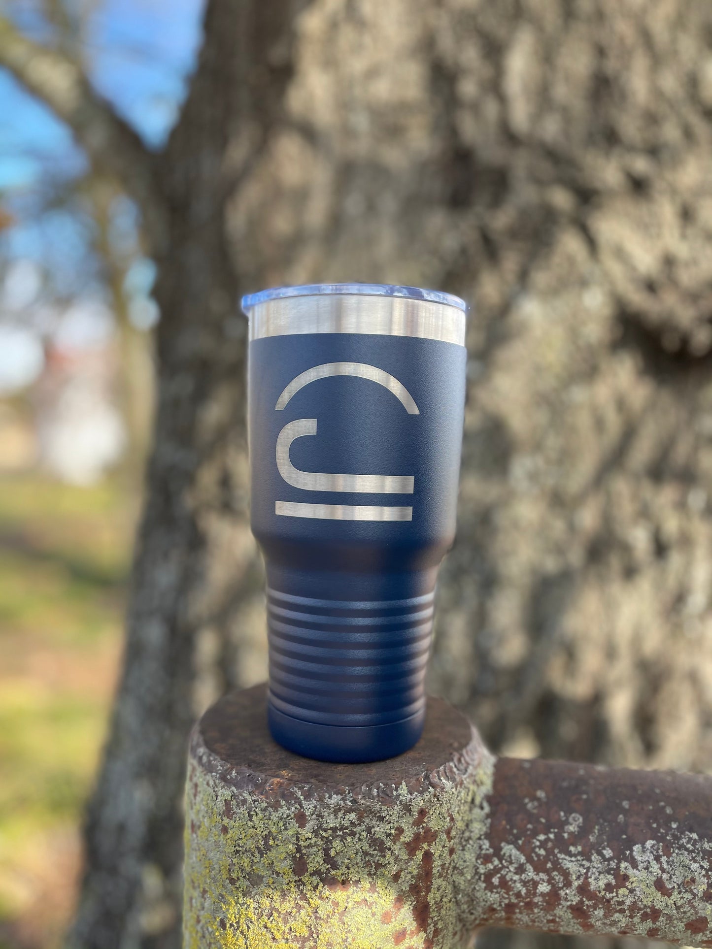 Navy 30 oz. Tumbler with Brand or Logo