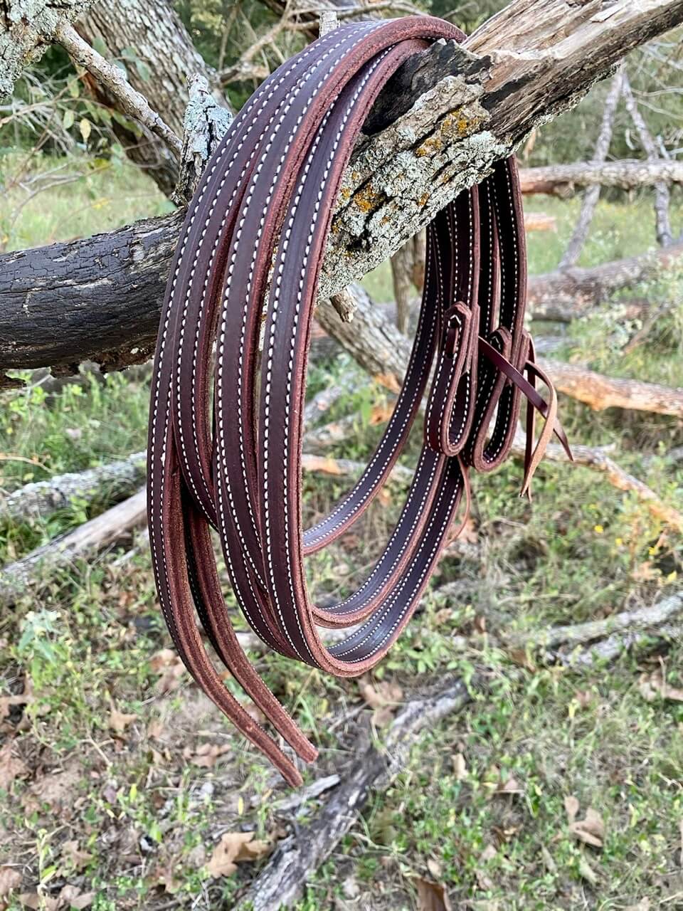 Stitched Split Reins