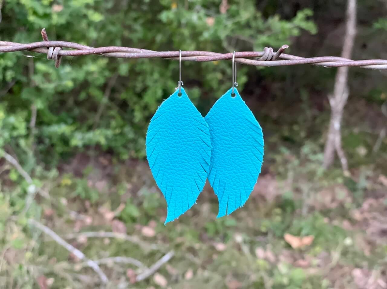 Turquoise Feather