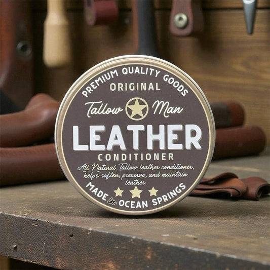 Tallow Man Leather Conditioner – 2.5 oz
