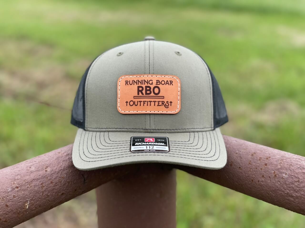 Trucker Hat with Rounded Center Patch (Multiple Color Options)